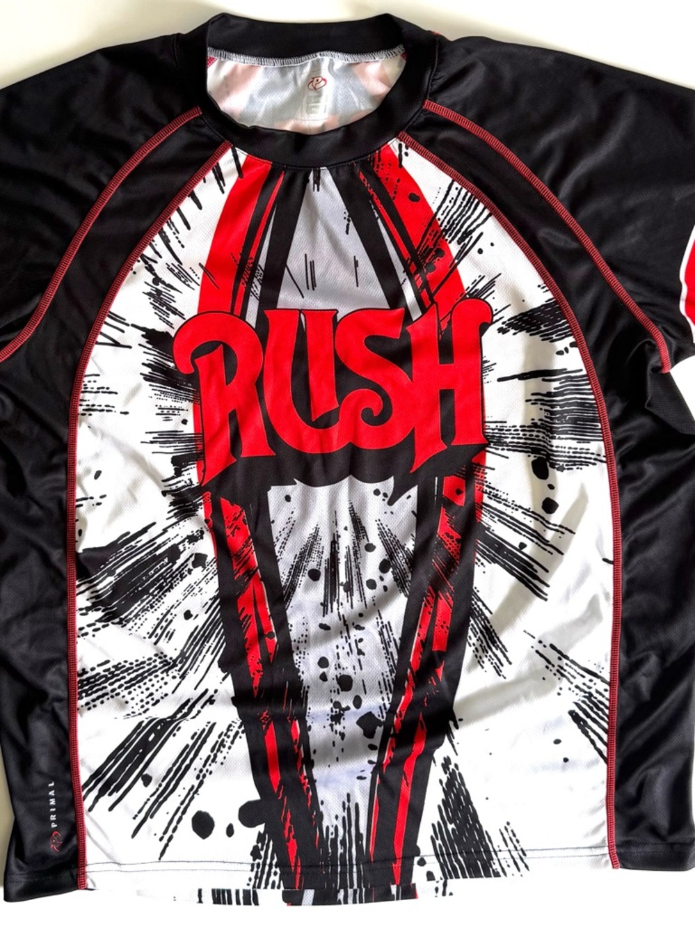 Primal Wear RUSH Rock Band Cycling Jersey Men’s L 1974 50th Anniversary Rare HTF - Picture 9 of 10